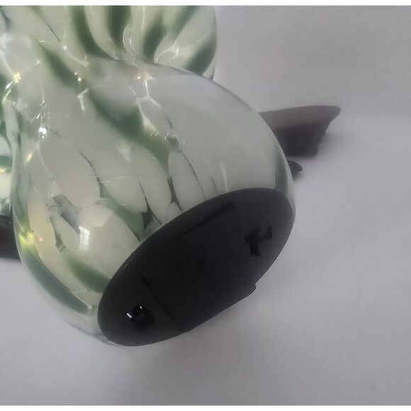 Glass Mushroom LED Light Home Decor. Fairy Lamp Green - Picture 6 of 13